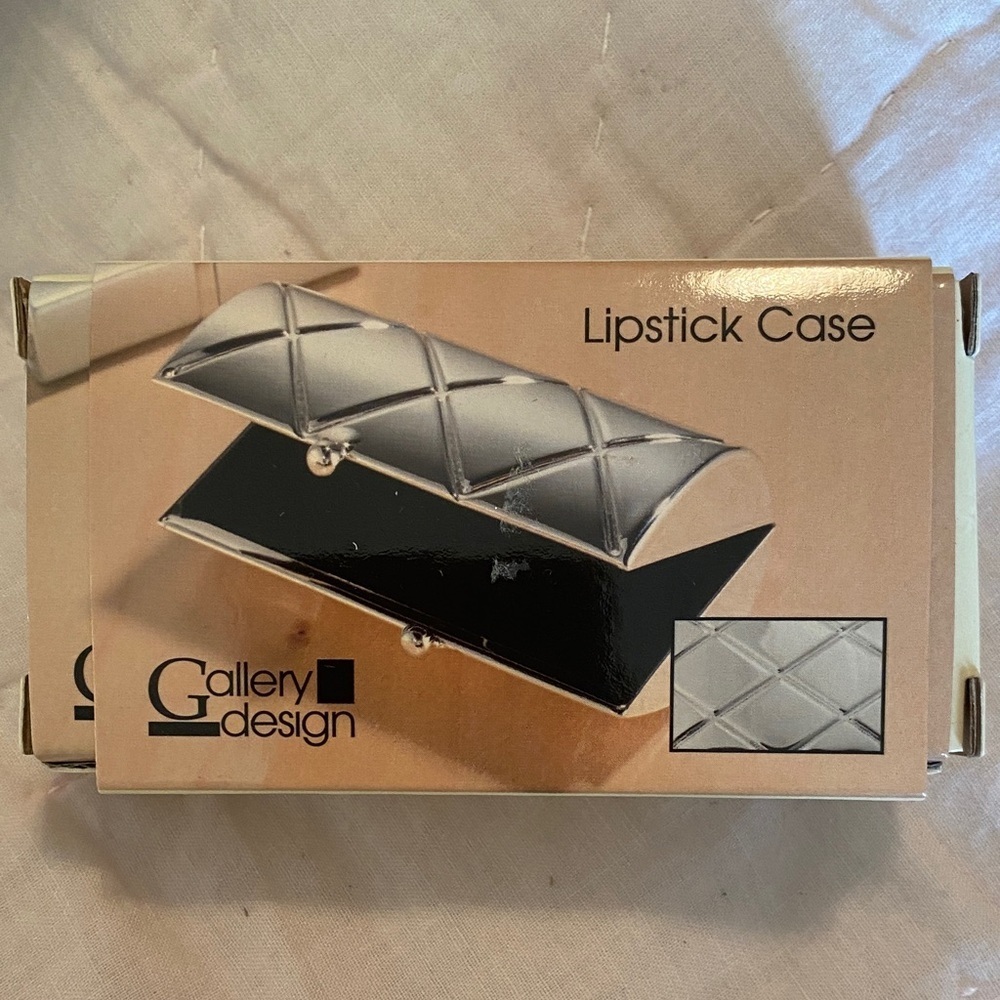 Gallery G Design Silver Lipstick Case